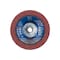 Pferd 5" x 5/8-11 Thd. POLIFAN Flap Disc - A SGP CURVE STEELOX, Aluminum oxide, 40 Grit, Large Radius 67676 - alternate 2